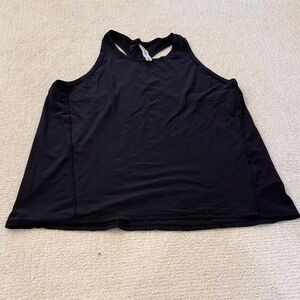 Athleta Charcoal Racerback Tank